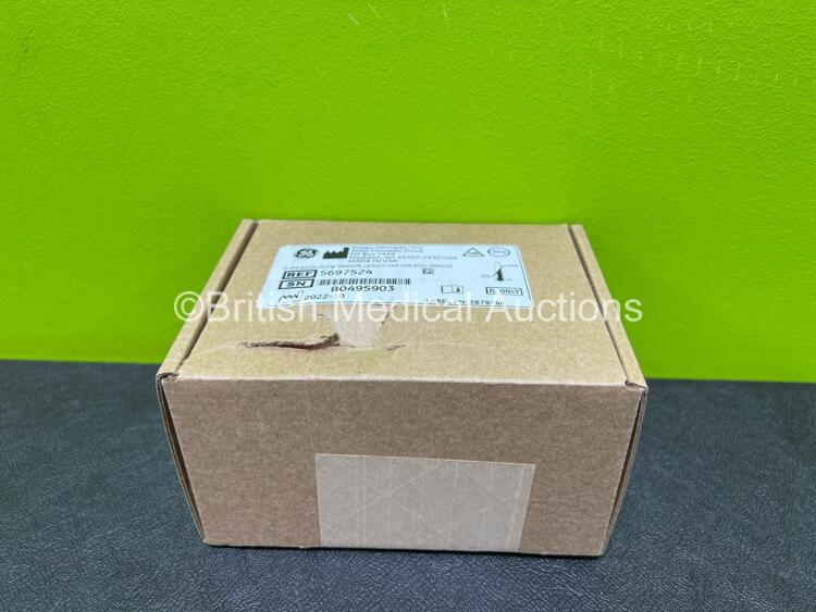 GE Datex-Ohmeda Flow Sensor REF 5697524 in Box (Sealed Box) *Mfd 2022*