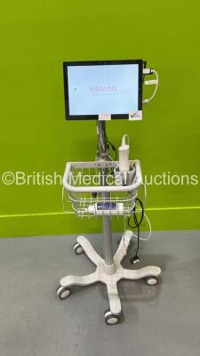 VitaCon Lamina VitaScan LT Ultrasound Bladder Scanner Software Version - 4.5.4.21 with Transducer / Probe and Power Supply on Stand (Powers Up) *S/N XCW1H21121611*