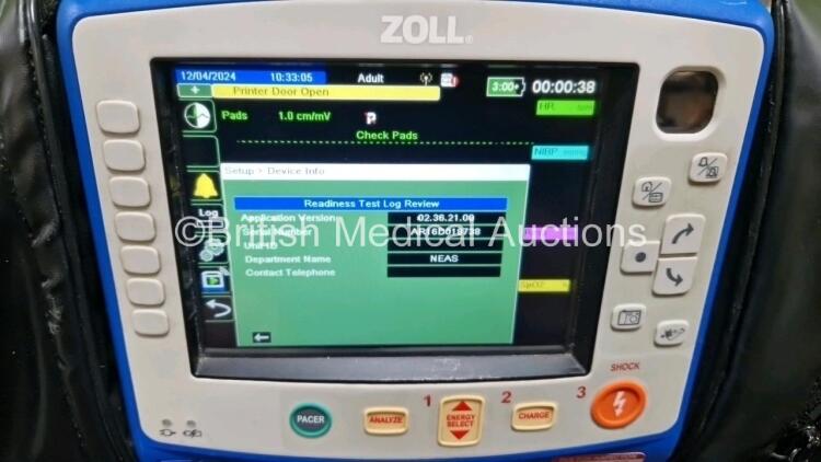 Zoll X Series Defibrillator / Monitor Application Version 02.34.05.00 ...