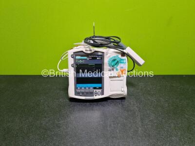 Philips Heartstart MRx Defibrillators (Powers Up) Including Pacer SpO2, ECG, C02, P1, P2, Temp and Printer Options with 1 x Philips M3725A Test Load and 1 x 3 Lead ECG Lead *SN US00543664*