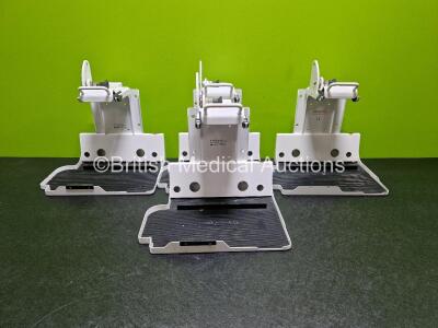 4 x Dlouhy Defibrillator Brackets for Lifepak 15 / 12