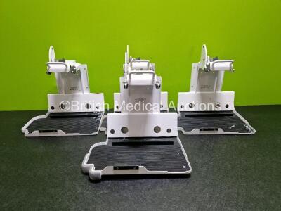 4 x Dlouhy Defibrillator Brackets for Lifepak 15 / 12