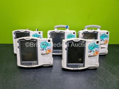 5 x Philips MRx Defibrillator / Monitors (Spares and Repairs)