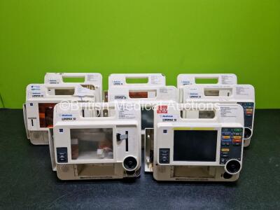 8 x Spare Cases for Lifepak 12 Defibrillators (Some with Damage)