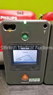 2 x Philips FR3 Defibrillators (Both Power Up) in Carry Case with 2 x LiMnO2 Batteries *Install Before - 2025 / 2025* **SN C16H-0016 / C16H-00079** - 2